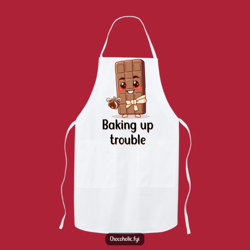 Funny Chocolate Truffle Apron - Cook Up Laughs in the Kitchen!