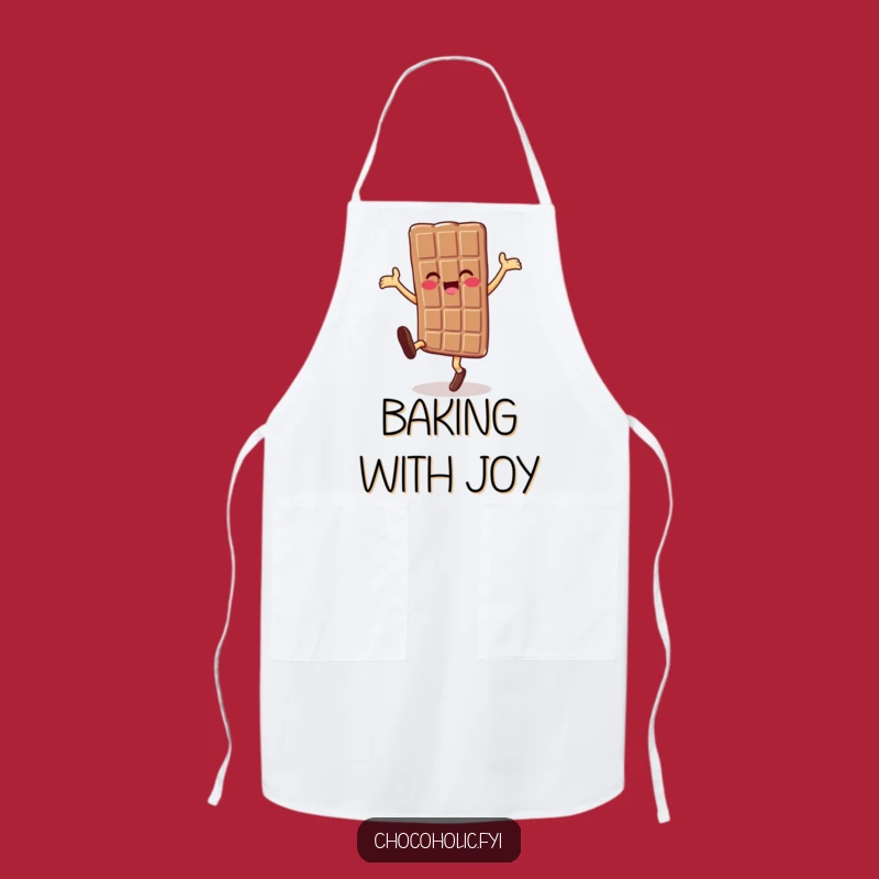 Funny Chocolate Cartwheel Apron: Cook with Sweet Joy