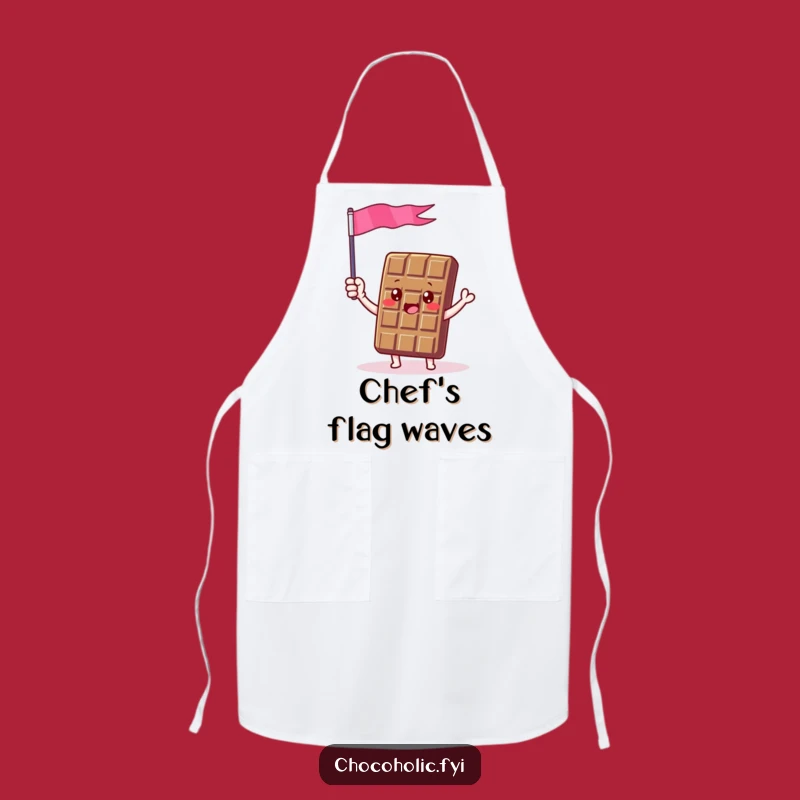 Funny Chocolate Celebration Apron - Cook with Festive Fun!
