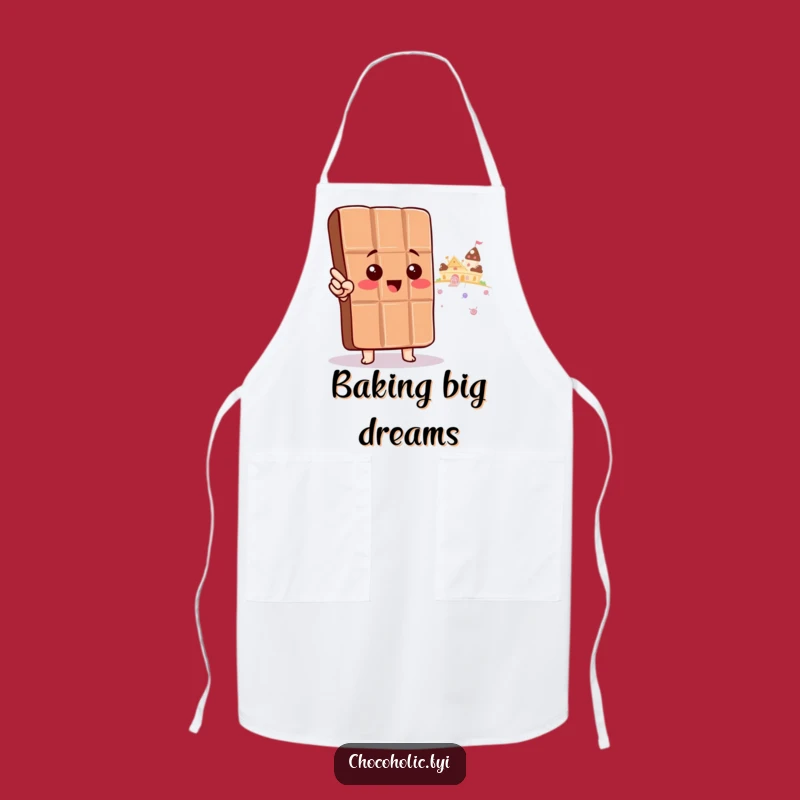 Funny Kawaii Chocolate Candy Land Apron: Cook with Adventure and Sweetness, Ideal Funny Gift