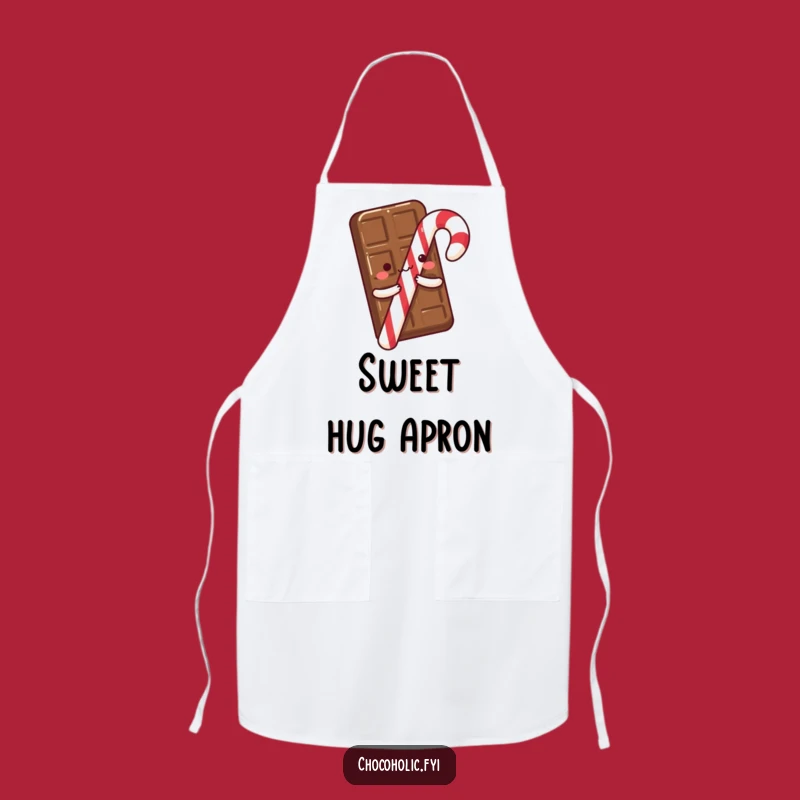 Funny Chocolate Hug Apron: Cook with Sweetness and Humor