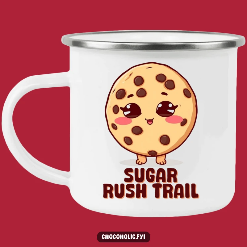 Funny Sugar Rush Cookie Camping Mug for Wild Adventures