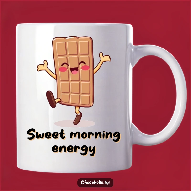 Funny Chocolate Cartwheel Mug: Sweeten Your Day with Joy