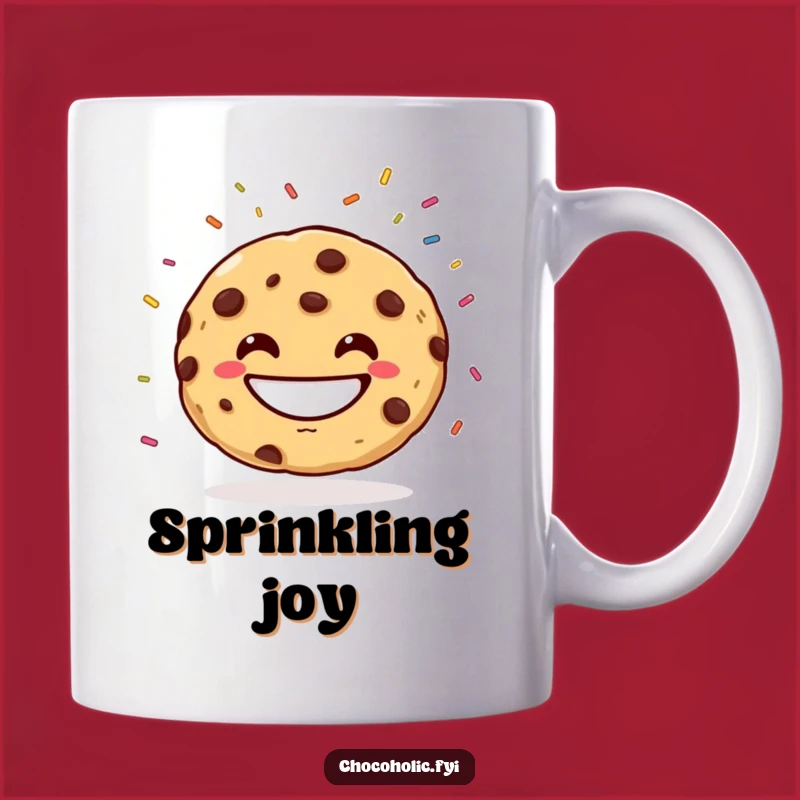 Funny Cookie Juggling Sprinkles Mug: A Grinning Treat and Perfect Funny Gift