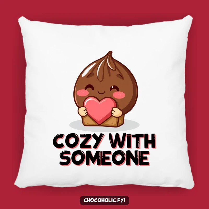 Funny Shy Truffle Pillow - Cozy Embrace Decor