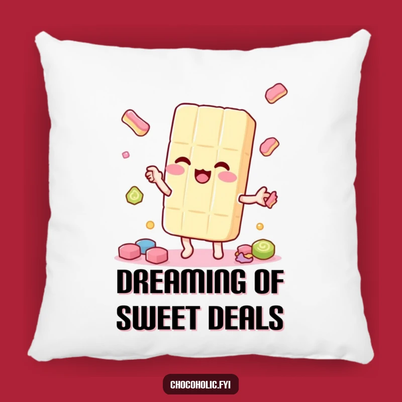 Funny Candy Juggler Pillow: Snuggle with Sweet Tricks - Great Gift!