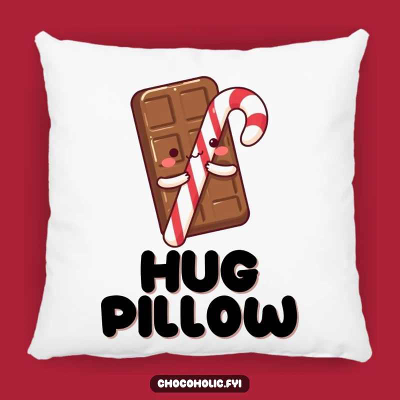 Funny Chocolate Hug Pillow: Cozy Comfort with a Sweet Embrace