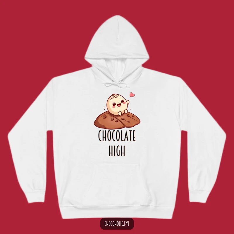 Cozy Funny Kawaii Truffle Hoodie A Warm Chocolatey Gift