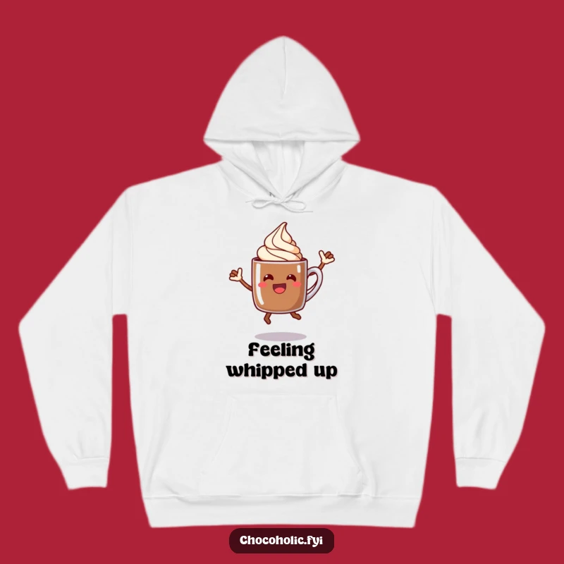 Cozy Funny Chocolate Mug Hoodie - Celebrate In Comfort