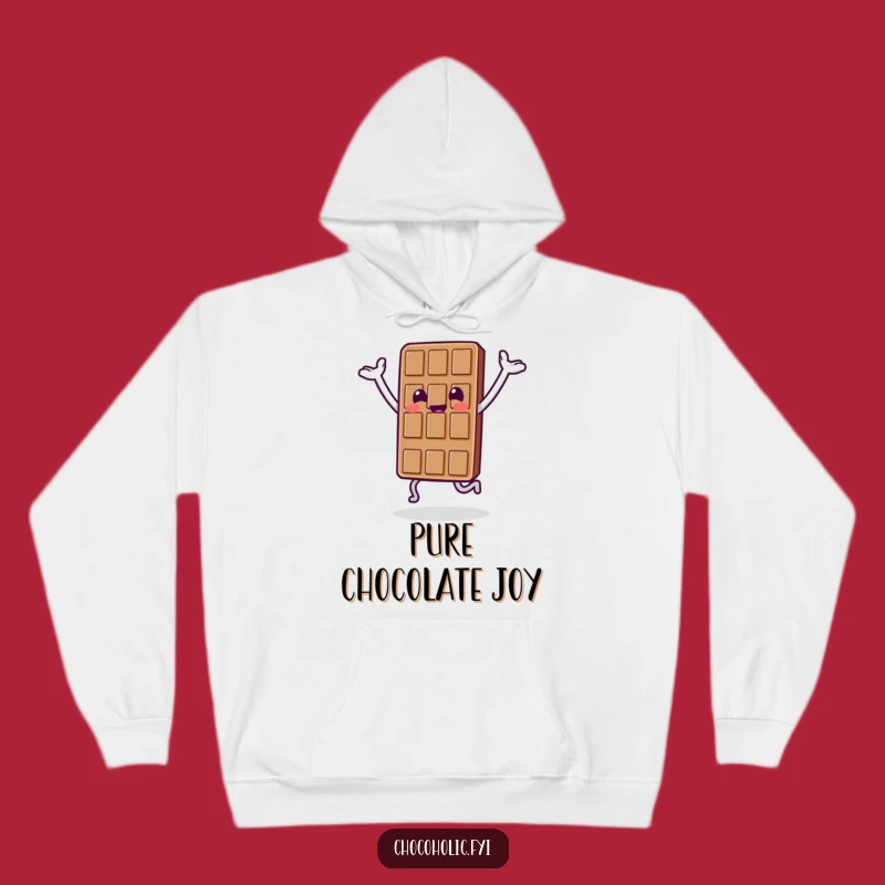 Funny Chocolate Hop Hoodie: Cozy Treat Lover Wear, Sweet Gift