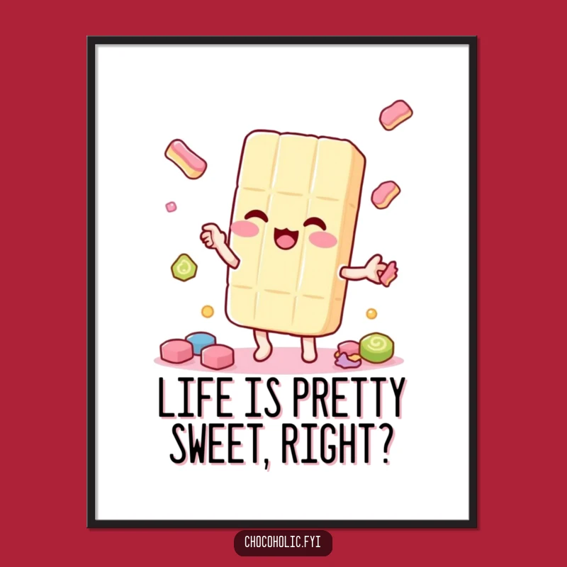 Free Printable Funny Candy Bar Art: Downloadable wall art that’s playfully juggling humor!