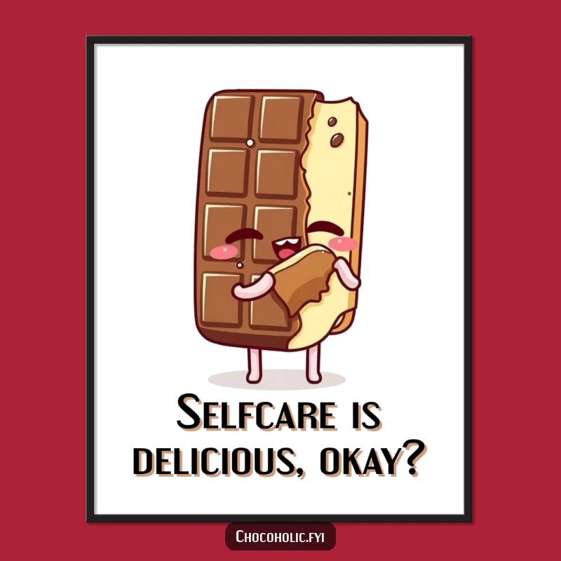 Free Printable Wall Art: Savoring Chocolate Bar - Sweet Decor