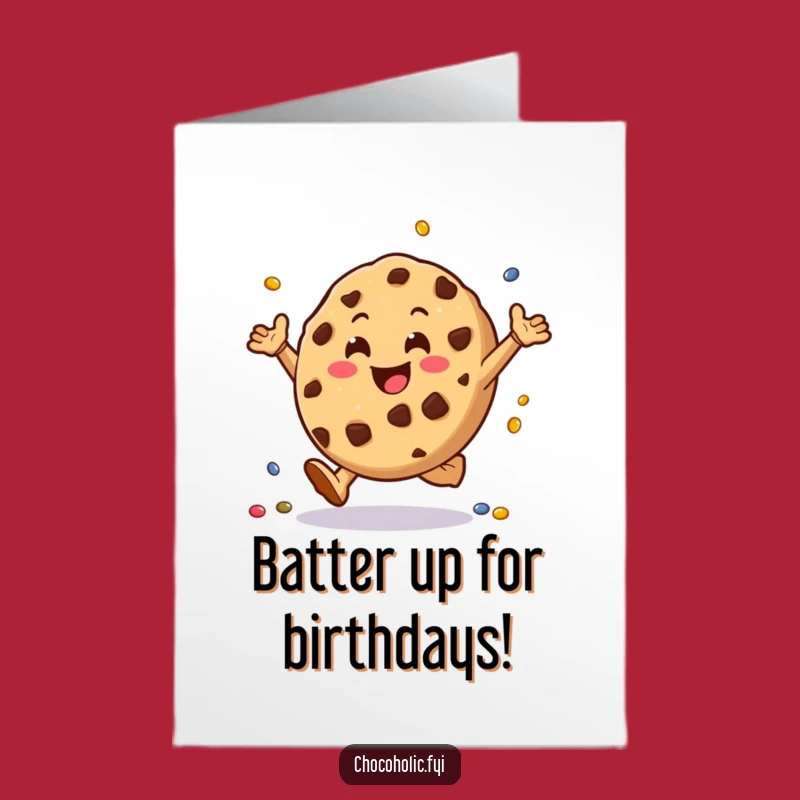 Funny Free Printable Birthday Cookie Cartwheel Card: Hilarious Downloadable Gift!