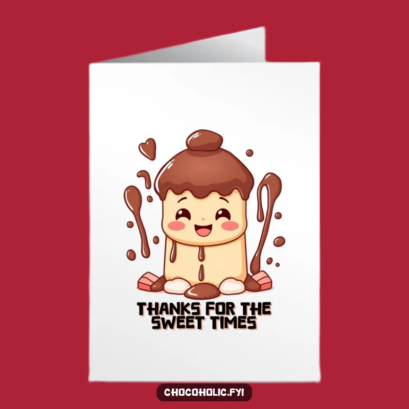 Funny Free Printable Thank You Fountain Card: Sweet Downloadable Gift!