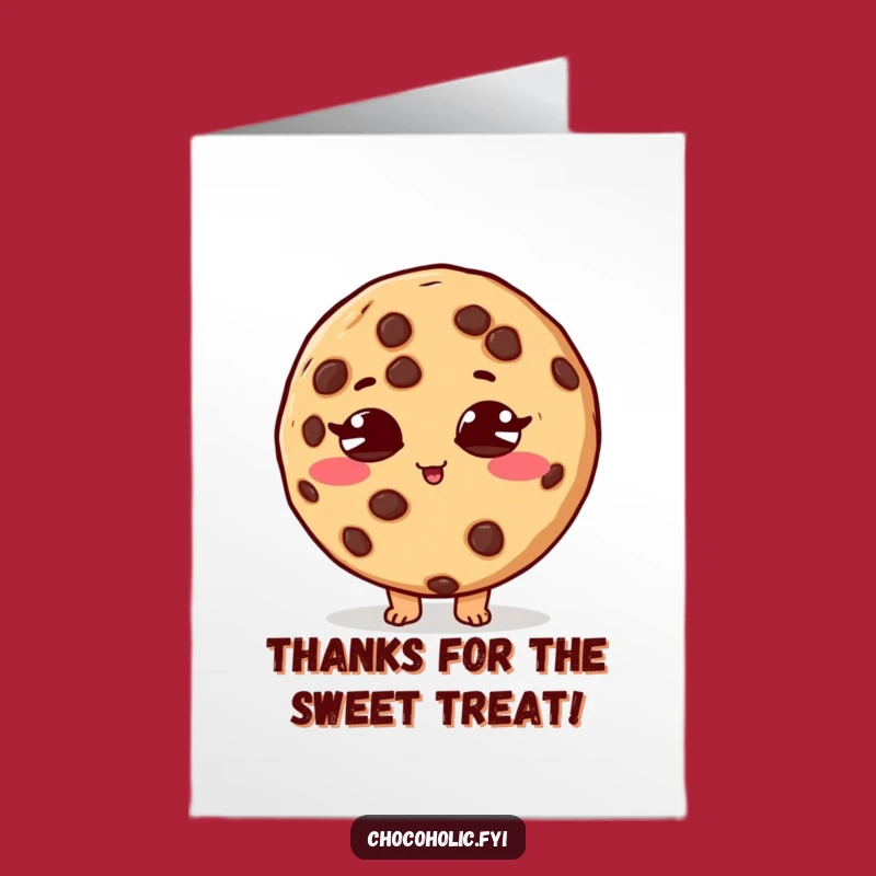 Free Printable Thank You Card: Sugar Rush Cookie, Funny Grateful Download