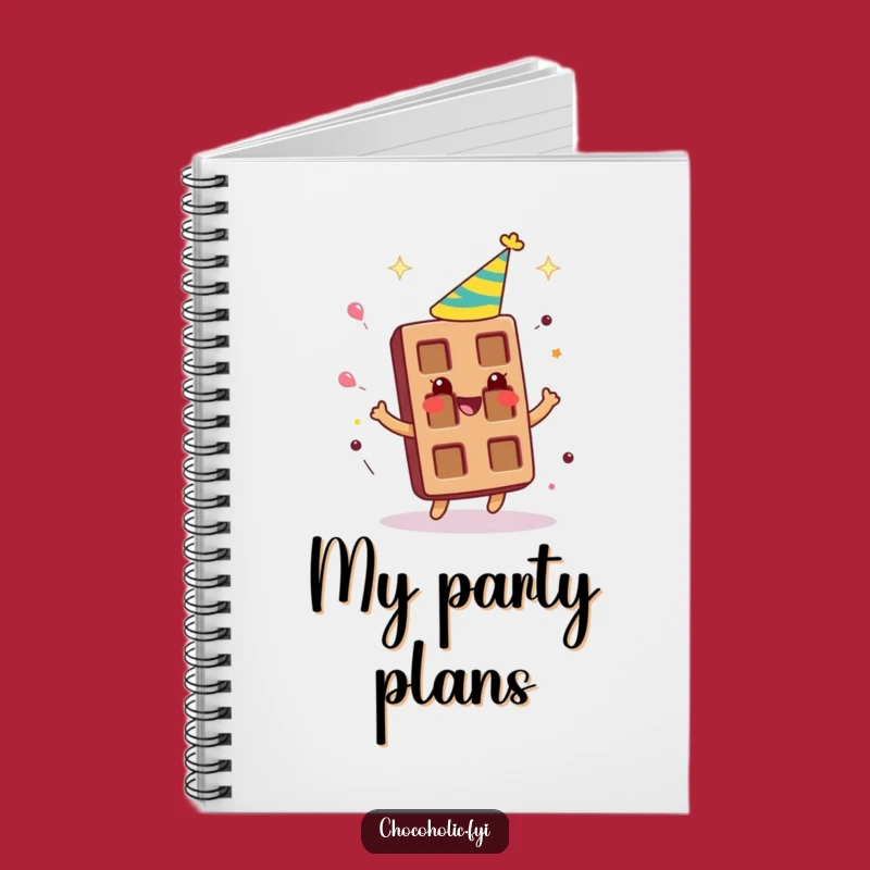 Funny Party Chocolate Bar Notebook - For Your Festive Ideas
