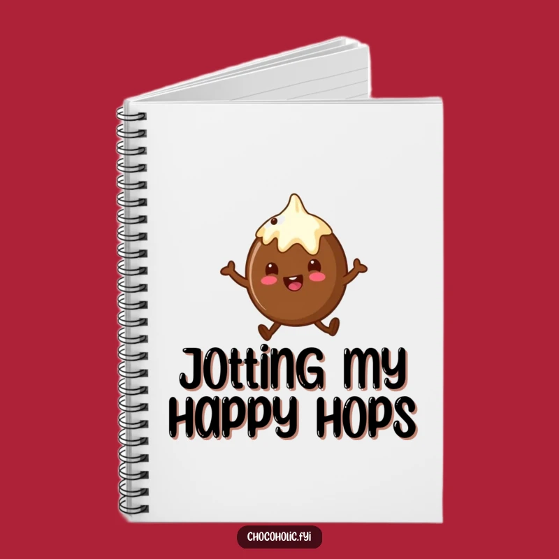 Funny Chocolate Truffle Hop Notebook: Record Sweet Ideas with this Joyful Journal