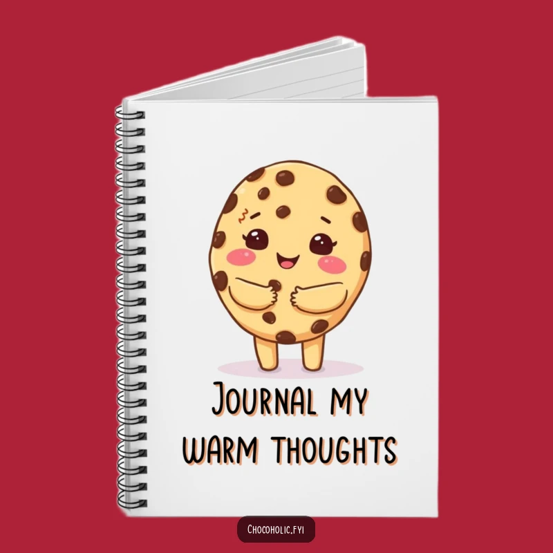 Funny Cookie Hug Notebook - Jot Down Hugs, Cute Gift