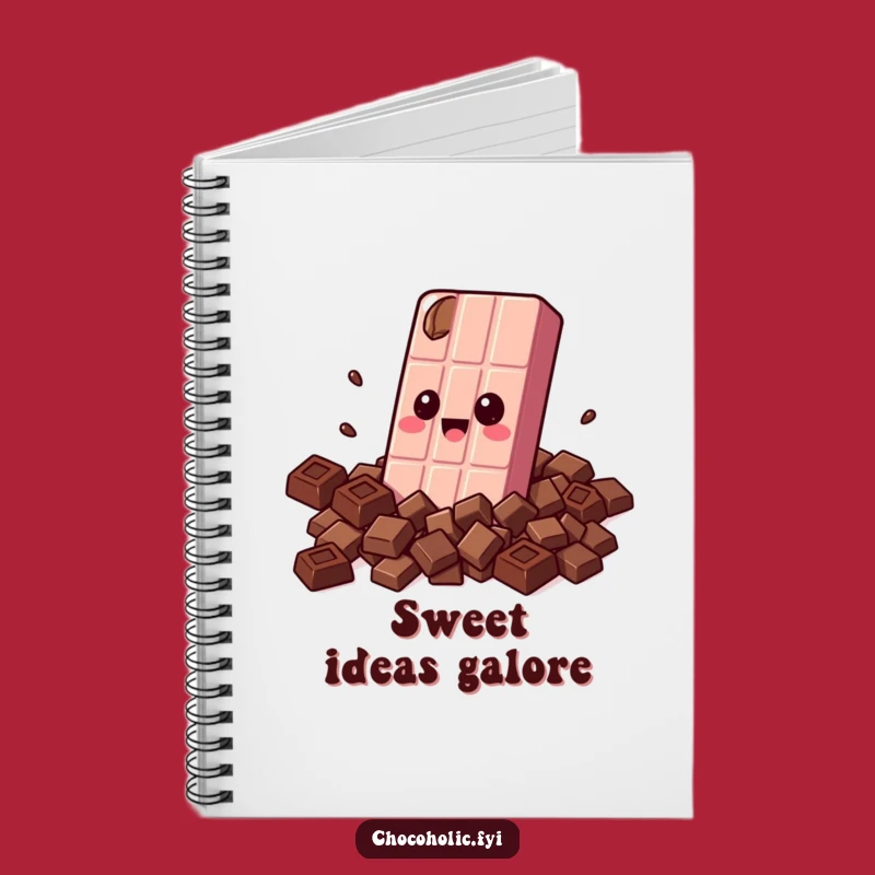 Funny Chocolate Hug Notebook: Jot Down Sweet Ideas!