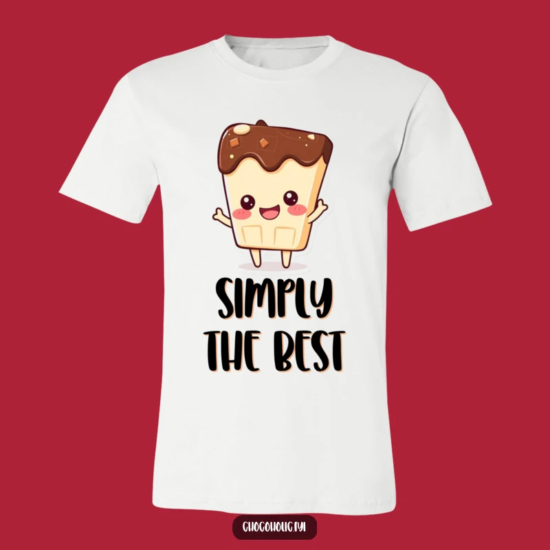 Funny Kawaii Chocolate Bar T-Shirt - Proud Smile Tee, Great Gift