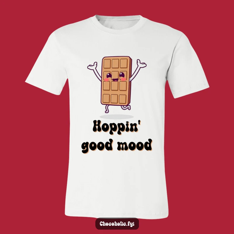 Funny Chocolate Hop T-Shirt: Happy Treat Lover Tee, Sweet Gift