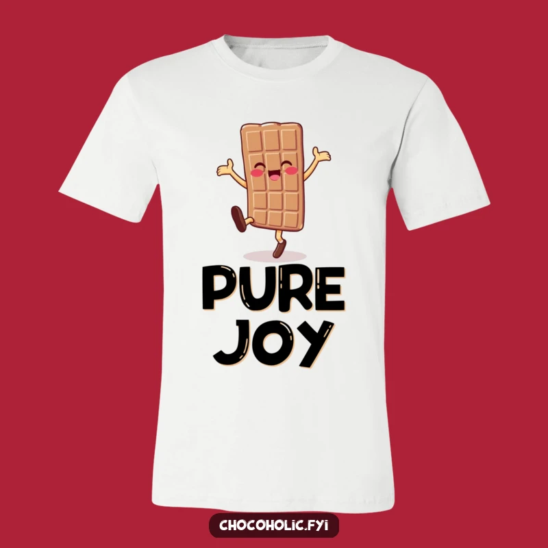 Funny Chocolate Cartwheel T-Shirt: Wear Your Sweetest Joy