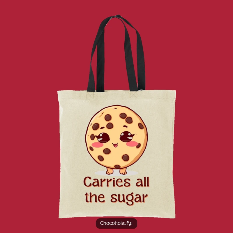 Funny Sugar Rush Cookie Tote Bag for Sweet Errands