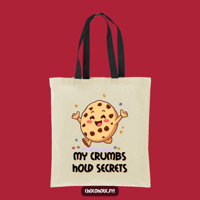 Funny Cookie Cartwheel Tote Bag: Carry Your Fun Candy Character Everywhere!