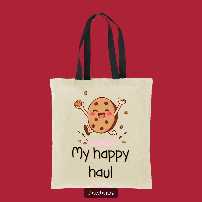 Funny Cookie Joy Tote Bag - Carry Your Essentials with Kawaii Happiness