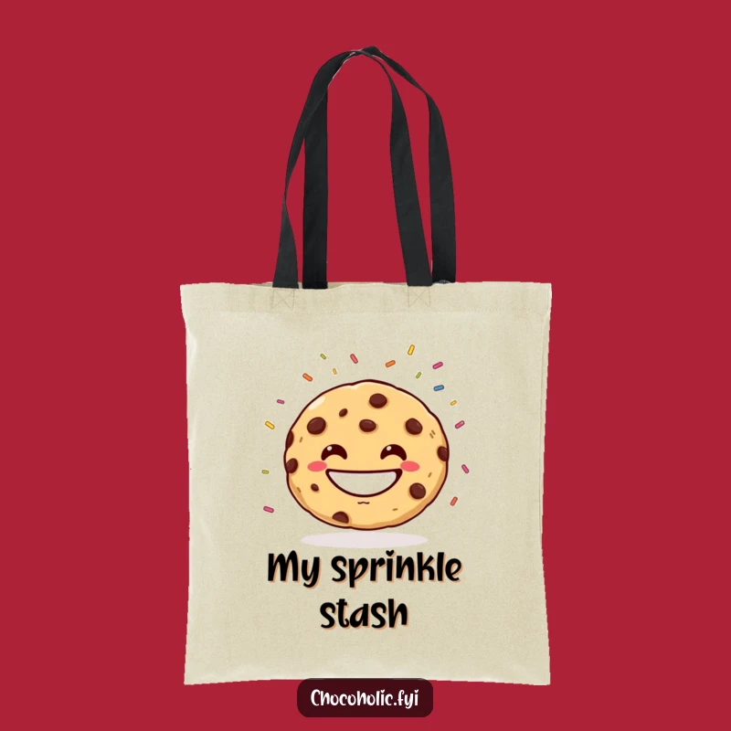 Funny Cookie Juggling Sprinkles Tote Bag: Carry Fun and a Great Funny Gift