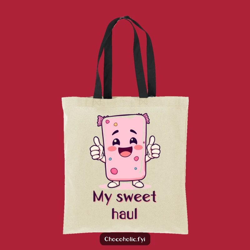 Funny Kawaii Candy Bar Tote Bag An Enthusiastic Everyday Gift